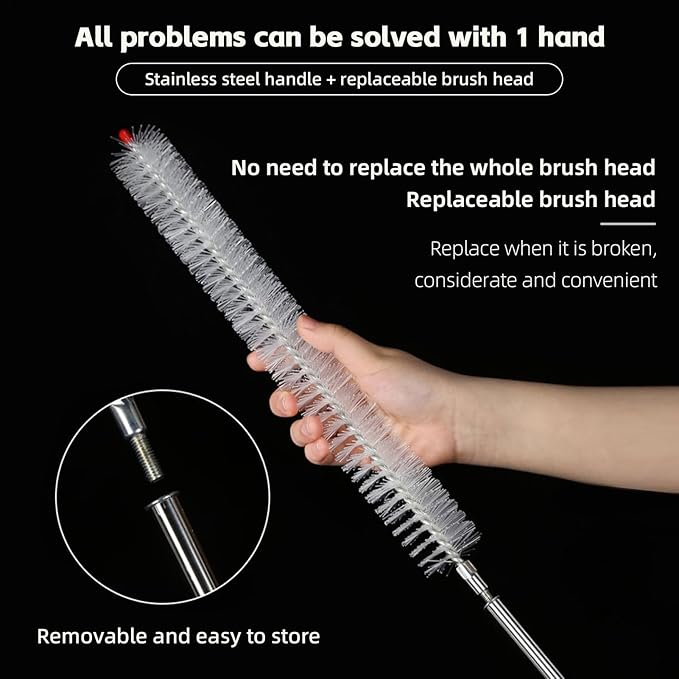 SFront Load Washer Cleaner Brush - Clean Inner Drum Brush | Household Cleaning Tool Washing Machine Cleaner, Front Load Washer, Flexible Household Washing Machine Cleaners for Inner Cylinder of Drum