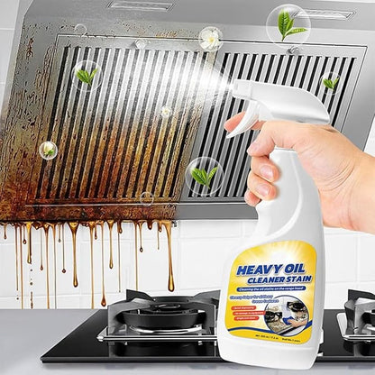 Heavy Duty Kitchen Degreaser Spray, Oven Degreaser Cleaner Heavy Duty, Powerful Multi-purpose kitchen Cleaner Spray for Ovens, Grills, and Stoves (1PCS)