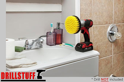 Bathroom Accessories - Cleaning Supplies - Drill Brush - Cleaning - Bathroom Rugs - Flooring - Carpet Cleaner - Spin Brush - Floor Cleaner - Bathtub - Bath Mat - Shower Cleaner - Tile - Grout Cleaner…