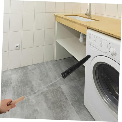 NOLITOY Dryer Vent Cleaning Brush Set 2-Piece Coil Brush Flexible Lint Cleaner Long Handle for Easy Access for Washing Machine Dryer Maintenance