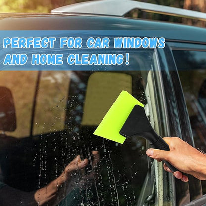 18 Pcs Small Squeegee 5 Inch Window Tint Silicone Squeegee Cleaning with Non Slip Handle Wiper Window Tinting Tools for Car Glass Mirror Shower Bathroom Auto (6 Colors)