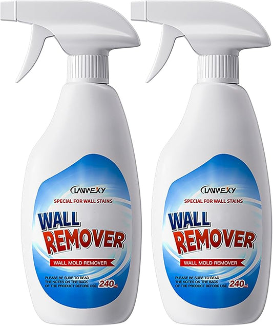 LANWEXY-Highly Effective Removal Spray,Wall Cleaner Spray-Bathroom Foam Cleaner for Shower,Wall,Ceiling,Wood,Kitchens,Tile,Killer with Prevention Inhibitor-2 bottles