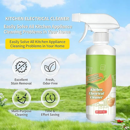 Electrolyzed Ion Kitchen Cleaner Spray, Multi-purpose Household and Kitchen Cleaning Spray, For Hold, Oven, Stove, Range Hood, Easy Cleaning Household