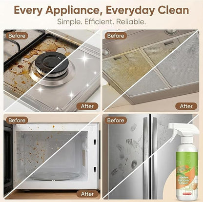 Electrolyzed Ion Kitchen Cleaner Spray, Multi-purpose Household and Kitchen Cleaning Spray, For Hold, Oven, Stove, Range Hood, Easy Cleaning Household