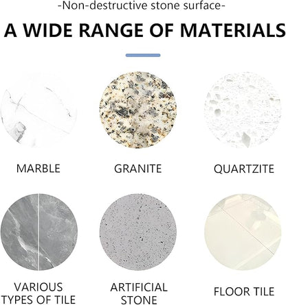 Marble Cleaner, Granite Countertop Cleaner, Marble Polishing Powder, Watermarks Remover, Spot Polish Water Stains, Rings or Etches, Stain Remover For Marble, Granite, Stone, Quartz (8 Ounces)
