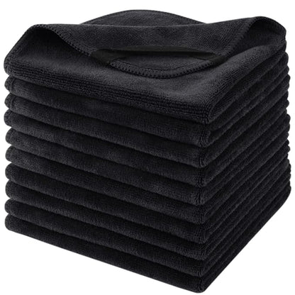 SINLAND Microfiber Facial Cloths Fast Drying Washcloth 12inch x 12inch Absorbent Face Wash Cloth Soft Makeup Remover Cloths