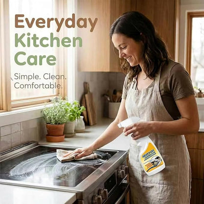 Multi-purpose Heavy Grime Duty Cleaner, Multi-purpose Heavy Oil Stain Cleaner, Heavy Oil Stain Cleaner Kitchen, Kitchen Degreaser Spray, For Range Hood, Oven, Pots and Cabinet (2pcs)