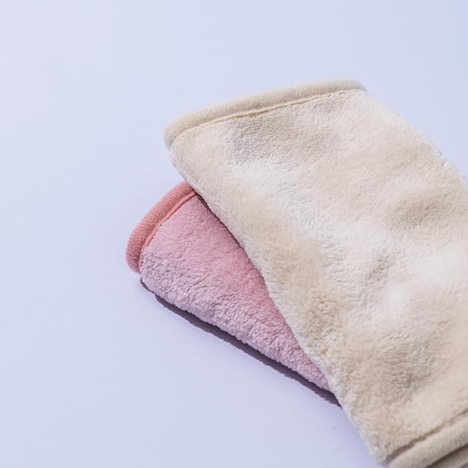 ERASE YOUR FACE Makeup Remover Cloths - Reusable Microfiber Face Towels to Cleanse & Remove Makeup - Water Activated, Dual-Sided Design for Easy Use, Great Bachelorette & Bridesmaid Gift (4 Count)
