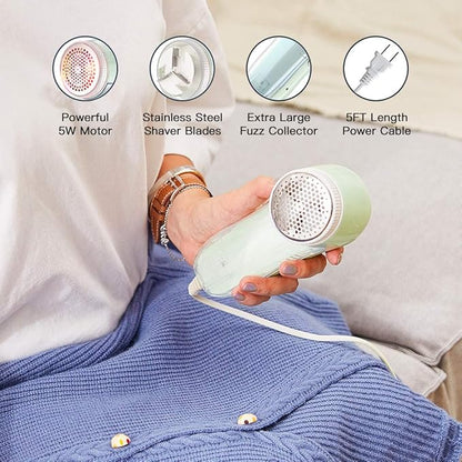 Fabric Shaver, Fuzz Balls Pills Lint Remover, AC120V Plug and Play