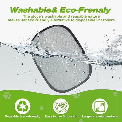 NSVNSV 2PCS Pet Hair Remover Gloves, Versatile Grooming Gloves for Washing, Pet Gadgets, Magic Brush Pet Hair Removal Tool, Deshedding, Grooming, Ease of Cleaning, Green