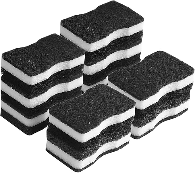 10 Pack Dish Sponges, Nonscratch Cellulose Reusable Dishwashing Sponge,Natural Dual Sided Durable Household Cleaning Sponges for Dishwashing Household Bathroom Cookware Scrubbing Kitchen