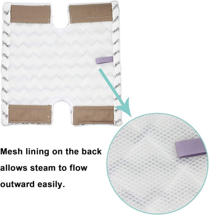 Extolife 3 Pack Steam Mop Replacement Pads for Shark Lift-Away Pro & Genius Steam Pocket Mop System S3973 S3973D S3973WM S5001 S5002Q S5003A S5003D S5004 S5004W S6001W S6002 S6002C S6003D S6003W