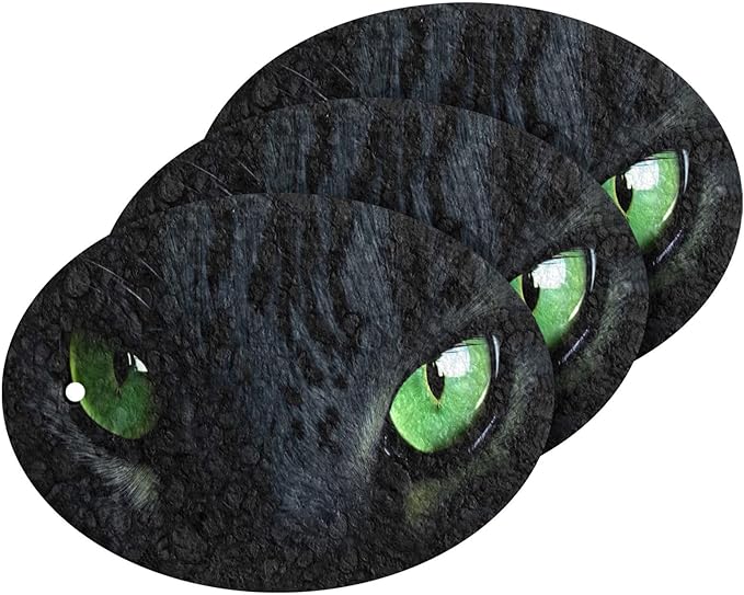 Dragon Eye Kitchen Scrub Sponges, Pop-up Kitchen Cleaning Sponges Reusable Dish Washing Sponges for Bathroom Household Cleaning 3 Pack - Non Scratch Scrubber