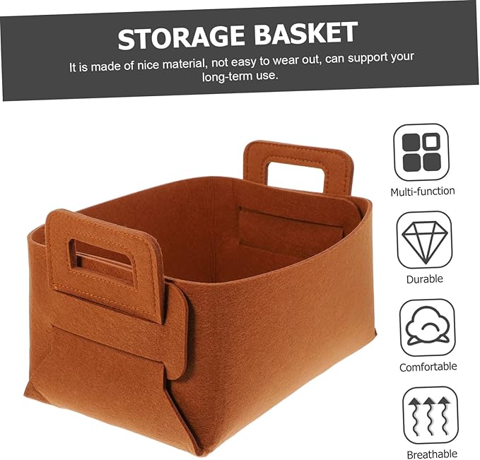 Vaguelly Foldable Laundry Hamper Space Saving Dirty Clothes Basket Sturdy Handles Portable and Decorative Storage Organizer for Bedroom Bathroom and Travel