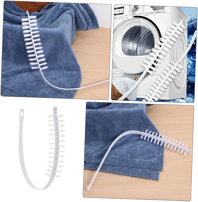 ARTIBETTER 2pcs Washer Cleaning Brush Long Handle Flexible Tool for Washing Machine Inner Drum Agitator Dirt Removal for Home Use