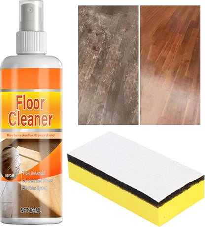 Floor Cleaner Spray - Scented Tile Solution, 100ml Stain Remover for Kitchen, Grease and Grime Control with Easy Application, Home Cleaner, Multi- Liquid for Bedroom and Living Room