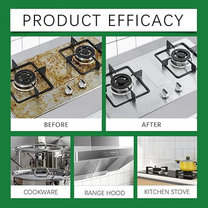 Kitchen Cleaner Spray, Powerful Degreaser Spray to Cut Grease & Grime, Multipurpose Surface Cleaner for Kitchens Countertops Ovens & All Household Surfaces
