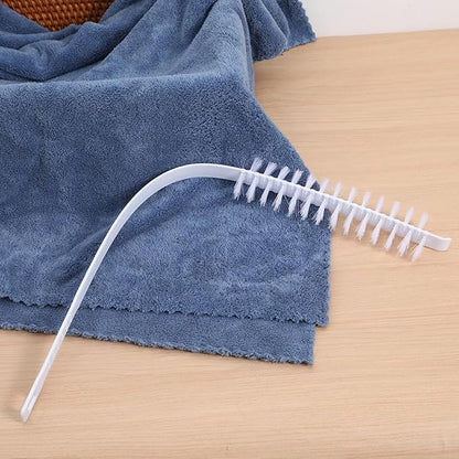 Healeved 2pcs Washing Machine Cleaning Brush with Long Bristles for Drum and Dryer Interior, Sturdy Cleaner Brush for Washing Machine and Dryer Maintenance