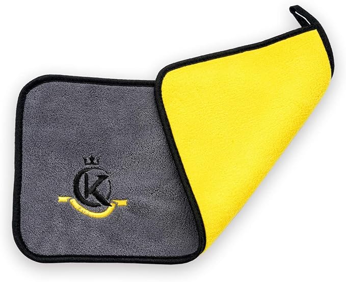 KONLLEN Billiards Billiard cue Towel - 100% Cotton Black 8-Ball Pool Cue Clean Towel Maintenance Accessories Cleaning Set Shaft Wax + Cleaning Powder +