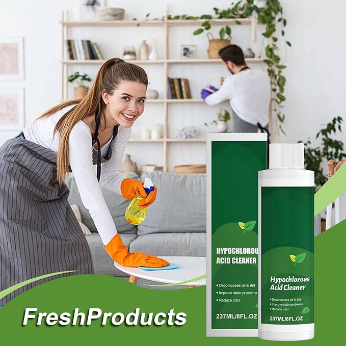 FreshProducts, Non-Abrasive Formula, 237ml, Stain Remover Spray, Kitchen Cleaner Liquid, Powerful Cleaning Formula, For Home Kitchen Bathroom Use