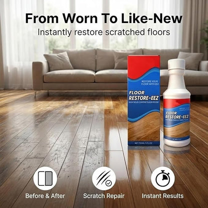 Instant Floor & Furniture Restorer, For Daily Floor Scratch Care, Leaves Scratches Virtually Undetectable, Floors Restorer & Polish For Tile, Shine Wood, Laminate, Vinyl, Bamboo (2)