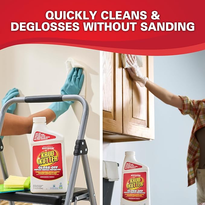 Krud Kutter GO326 Gloss Off Prepaint Surface Preparation Cleaner, 32 oz