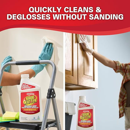 Krud Kutter GO326 Gloss Off Prepaint Surface Preparation Cleaner, 32 oz