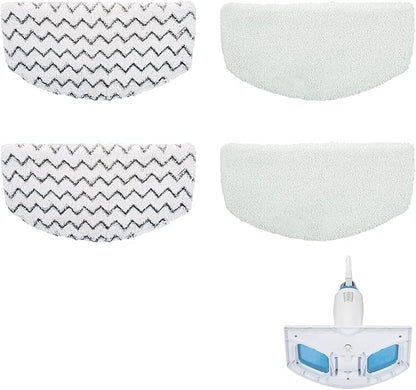 Steam Mop Pads for Bissell PowerFresh 1940 1806 Replacement Parts, 4 Pack