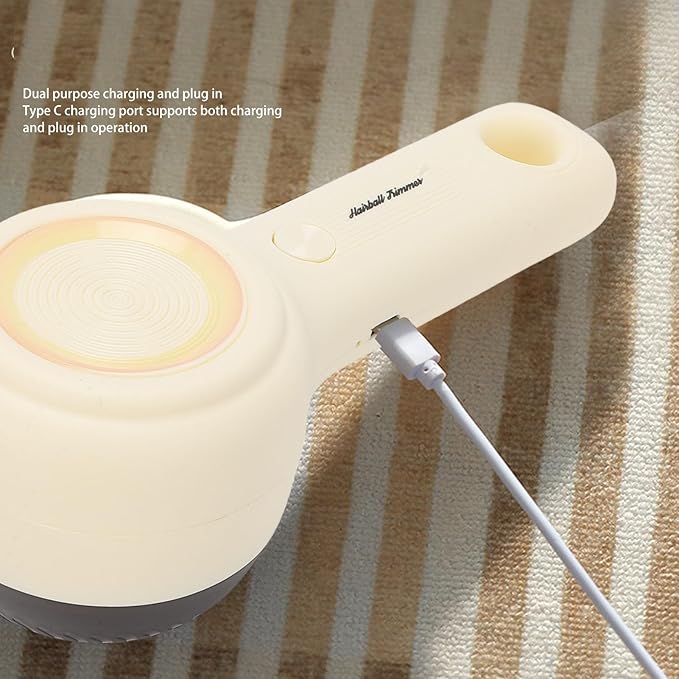 Fabric Shaver, Electric Lint Remover 5W Quiet Portable Sweater Defuzzer Fabric Shaving Tool for Clothes Sofa Couch Furniture Sweater