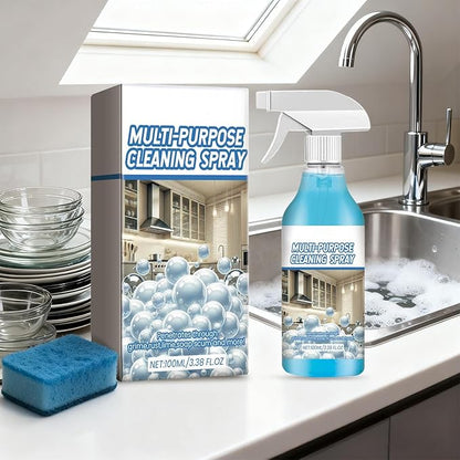 Degreaser Cleaning Spray, Fast Acting And Efficient Formula, 100ml, Kitchen Grime Remover, Window Glass Degreaser, Safe And Convenient Application, For Appliances, Countertops, Window, Bathrooms