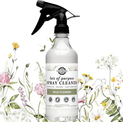 Rustic Strength Lots of Purpose Spray Cleaner, Wild Flowers, 16 oz