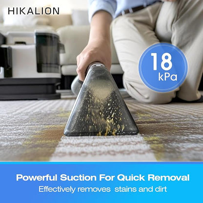 Carpet Cleaner Machine, 18Kpa Powerful Suction, Spot Cleaner & Pet Stain Remover, Self-cleaning, Large Dual Water Tank, Deep Cleaning for Carpet, Area Rugs, Upholstery, Cars, H6