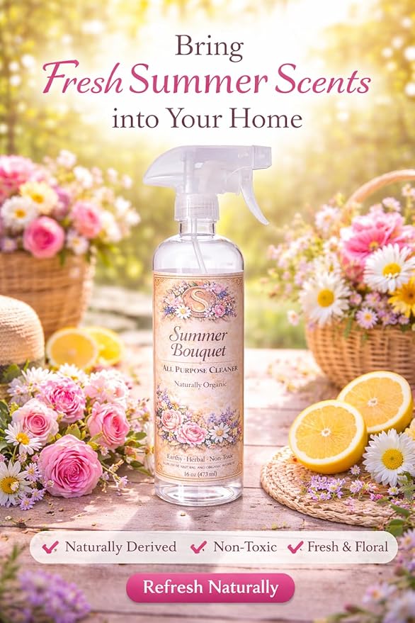 All Purpose Cleaner, Plant Based, USDA BioPreferred, (Summer Bouquet)