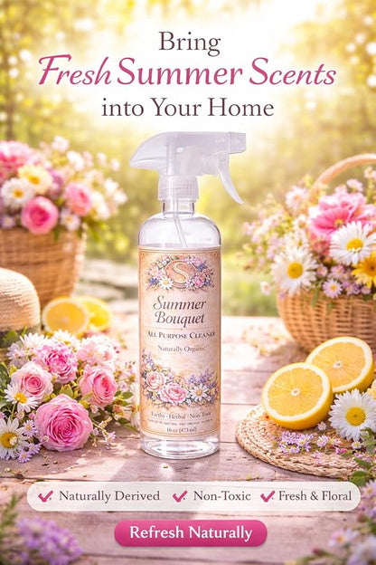 All Purpose Cleaner, Plant Based, USDA BioPreferred, (Summer Bouquet)