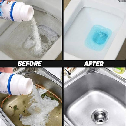 Drain Cleaner, Washbasin Cleaner, Quickly Clears Clogs For Kitchen Sink, Toliet, Handwashing Sink (3pcs)