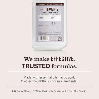MRS. MEYER'S CLEAN DAY Liquid Toilet Bowl Cleaner, Stain Removing, Lavender, 24 oz