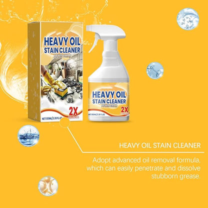 Kitchen Cabinet Cleaners And Polishers, 3.38 Oz Kitchen Heavy Oil Cleaner Spray, 2026 Upgrade All Purpose Kitchens Heavy Oil Cleaning Agent, For Stove,Oven,Dishwasher, Tiles (1pc)