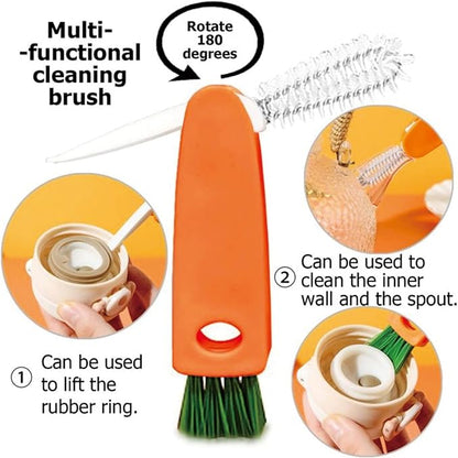 18 Pieces Crevice Cleaning Brush, Corner Brush, Screen Cleaner Brush, Cleaning Tools for Housekeeping, Garbage Disposal Cleaner Brush, Window Track Cleaning Tools, Kitchen (18pcs)
