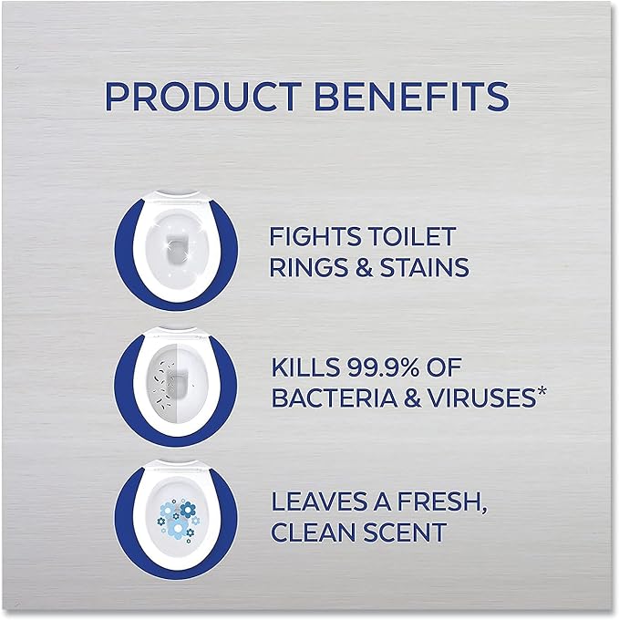 Lysol Toilet Bowl Cleaner, Lime & Rust Remover, 24 Fl Oz (Pack of 1)
