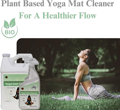 Black Diamond Stoneworks Yoga Mat Spray Cleaner: USDA Certified BIOBASED- Essential Oils, Safe for All Type of Materials, Exercise, Pilates, or Workout Mats. (1 quart/1 gallon)