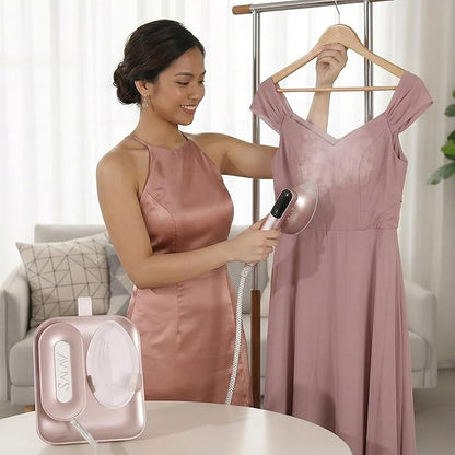 SALAV DuoPress Smart Deluxe Steam Station, Garment Steamer & Iron, 6ft Extra-Long Hose, Auto-Off Safety, Digital Display, 7 Steam Levels, 1.1L Water Tank, Dry Iron Mode & Steam Burst