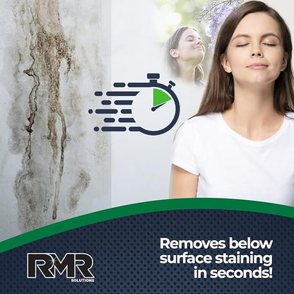 RMR-86 Instant Mold and Mildew Stain Remover Spray - Scrub Free Formula, 1 Gallon