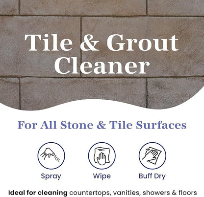 Marblelife Tile & Grout Cleaner - Tile and Grout Cleaner for Floors, Pools, Bathroom Shower, Bath & Other Surfaces, Safe & Effective, 32oz Spray