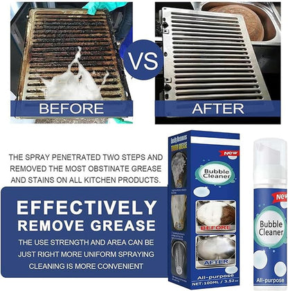 Brimetha Cleaner, Brimetha Kitchen Clean, North Moon Bubble Cleaner Foam, All-Purpose Bubble Cleaner Foam Spray Kitchen Deep Cleaning Spray (2Pcs)