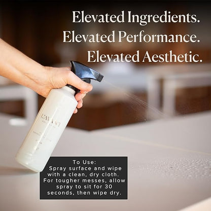 L'AVANT Collective Multipurpose Surface Cleaner Set of 3 | Provides a Powerful Clean to Remove Grease & Grime | High Performing Luxurious Ingredients Fresh Linen Scent Kitchen Home Decor Hostess Gifts