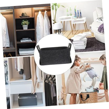 Cabilock Foldable Laundry Hamper Capacity Organizer with Handles for Clothes Blankets Collapsible Basket for Home Dorm