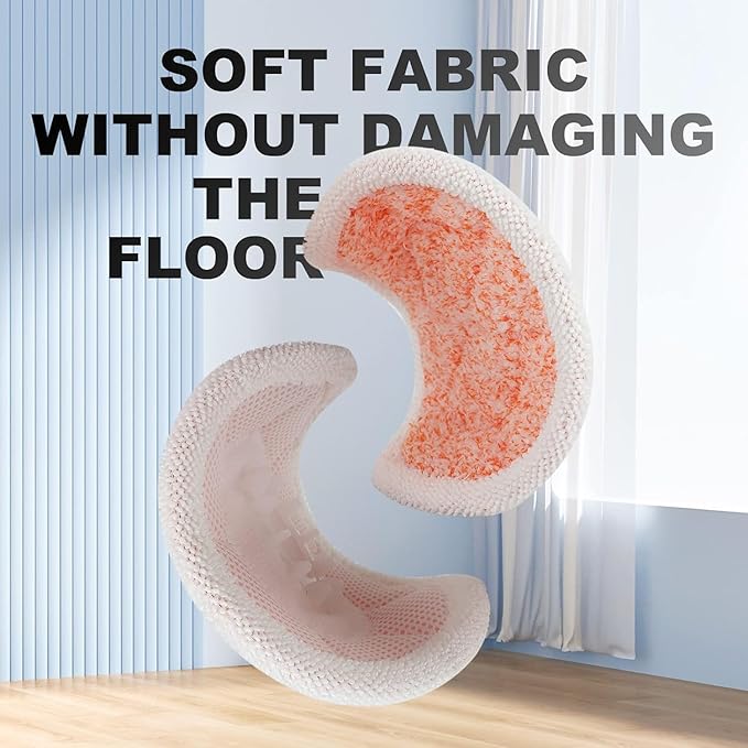 Steam Mop Replacement Pads for Shark S8201 S8001 S7000 S7000AMZ S7001 S7001TGT S7000 S7201 S7000C Series Steam & Scrub All-in-One Hard Floor Reusable Mop Head Refill - #: XKITP7000 (12 Pack)