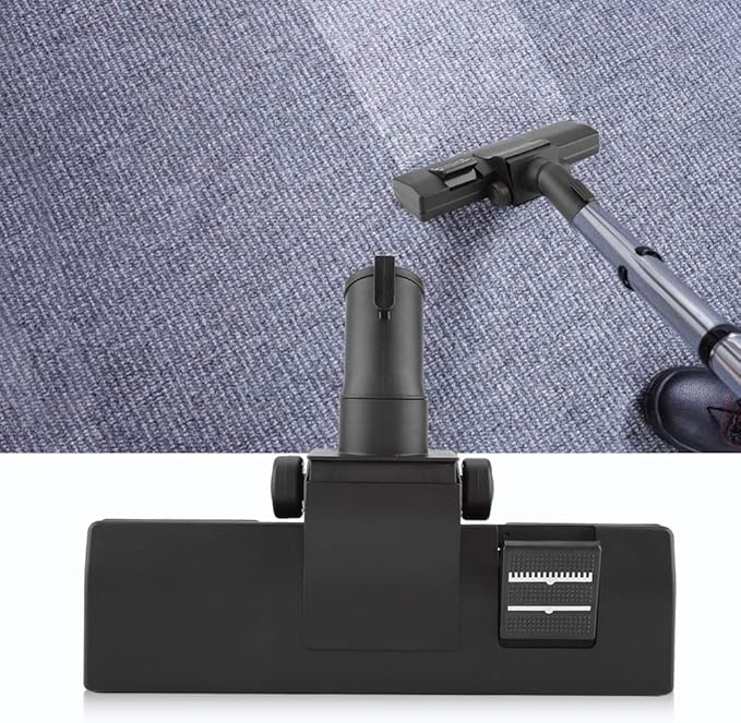 Garosa Carpet Floor Brush Nozzle Attachment Adjustable Plastic Floor Tool for 32mm Hose Compatible with Most Vacuum Cleaners for Carpet and Hard Floor Cleaning