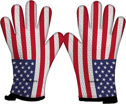 KITCHEN PERFECTION Silicone Smoker Oven Gloves -Extreme Heat Resistant BBQ Gloves -Handle Hot Food Right on Your Smoker Grill Fryer Pit|Waterproof Oven Mitts Grill Gloves |Superior Value Set+3 Bonuses