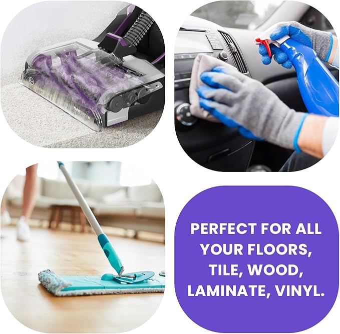 LAVENDER Multi Purpose Cleaner & Deodorant - MADE IN USA - Concentrate Lavender cleaner - Strong Odor Floor Cleaner - Floor Cleaner Odor eliminator 128oz